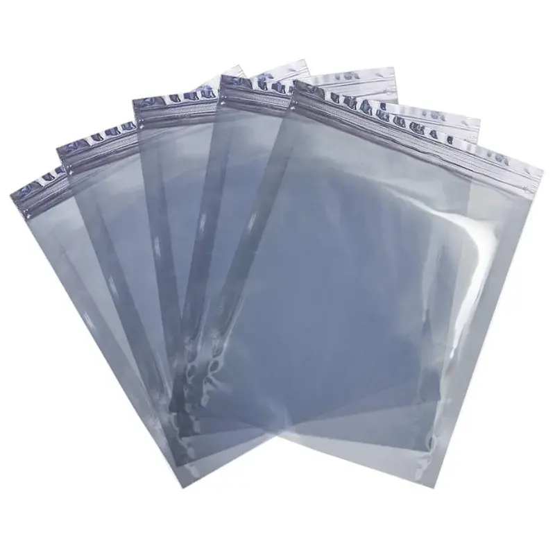 Media Packaging Anti static ESD Shielding Bags For Phone Components Packing Protection Plastic Bag With Zipper