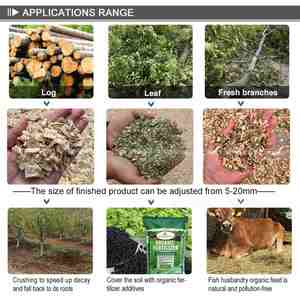 Maquinaria Forestal de Larga Duración, Motor Diésel de 10 Pulgadas, Tractor Bx62S con TDF, Astilladora de Madera de 100HP, Modelo Nuevo 2020, Fácil Operación - Product Image 2