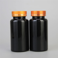 IBELONG vente en gros, ambre bleu noir vert blanc 150ml PET plastique vitamine Capsule conteneur pilule bouteille fournisseur