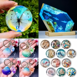 Mới được xây dựng pha lê rõ ràng nhựa Epoxy gói tùy chỉnh thích hợp cho đúc DIY Nhựa nghệ thuật khuôn mẫu dễ dàng để kết hợp - Product Image 5