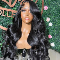 Peluca frontal de encaje HD 13x4 13x6 de 30 pulgadas, peluca frontal de encaje con ondas corporales indias, pelucas con cierre frontal de encaje 4x4 5x5 de cabello humano para mujer