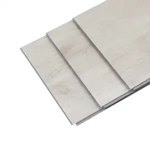 Technologie de fabrication de pointe Carreaux de planches de vinyle Grain de bois Click Lock Revêtement de sol en plastique SPC