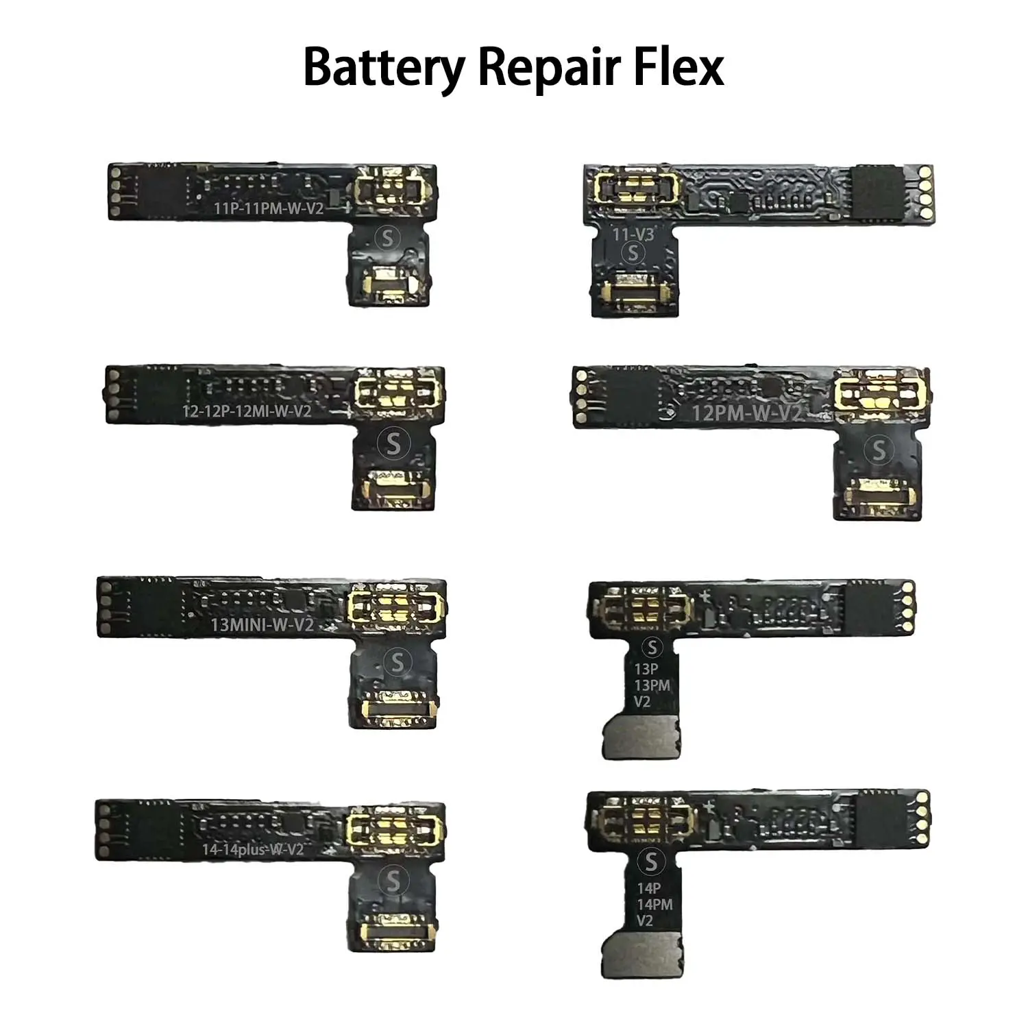 PPNEB Flex-Batterie-Reparaturkabel für iPhone 11 11Pro 11ProMax löst Pop-up-Batterie-Gesundheitsanzeige Reparatur Flex