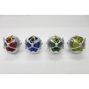 Anillos de Juguete de Plástico Promocionales de Kamen Rider Wizard Usados en Japón, Pequeños, para Negocios - Product Image 1