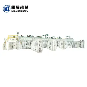 MH MACHINERY Full Servo Low Price Disposable Automatic Adult Diaper Machine Factory