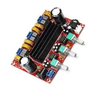 Taidacent 3 CH XH-M13 12V 24V Rạp Hát Tại Nhà Hệ Thống 2X50W + 100W 2.1 CH Loa Siêu Trầm Âm Thanh Xe Hơi Khuếch Đại Công Suất 2.1 Tpa3116d2 - Product Image 1