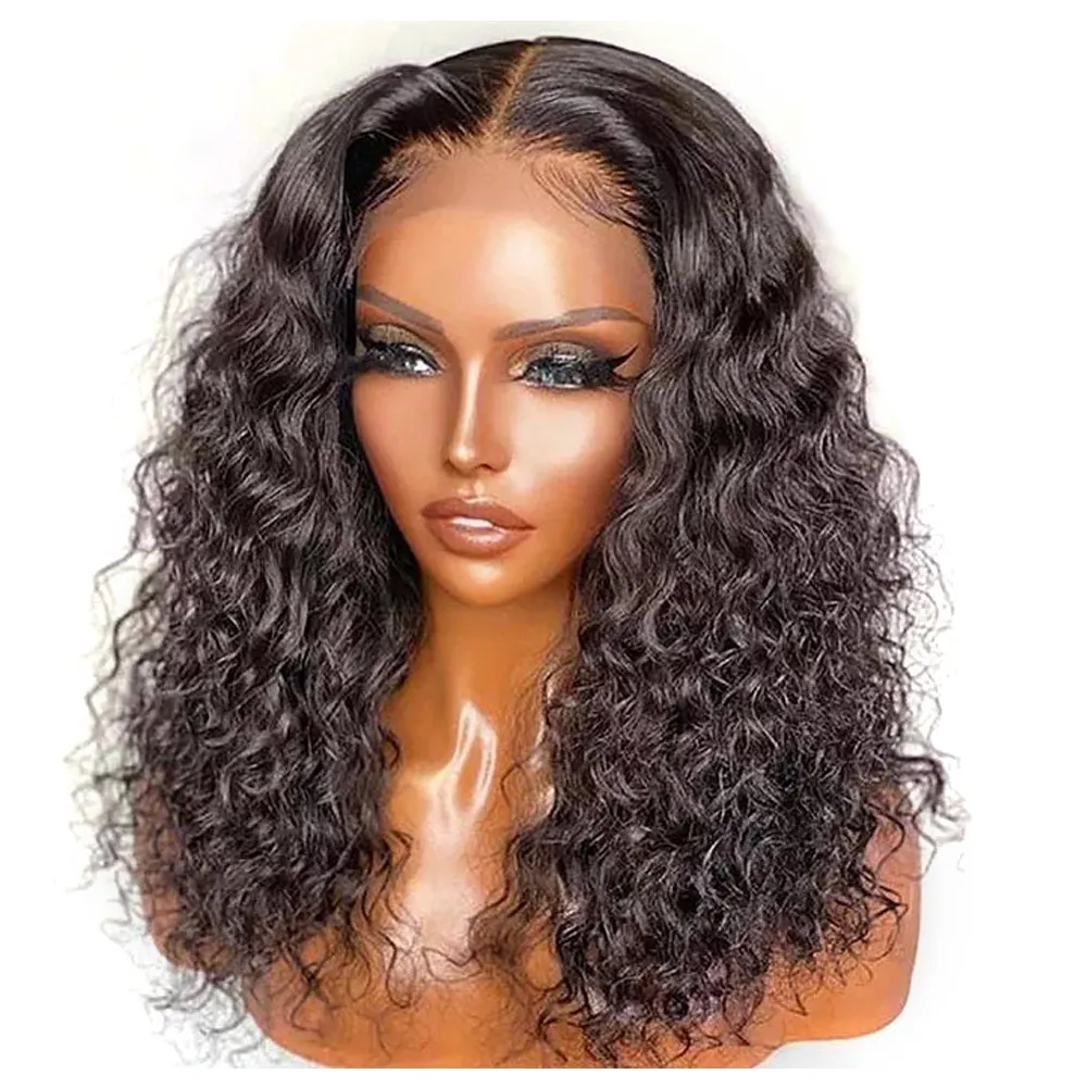 Free Sample Factory Price Virgin Colored Cheap Virgin Hair Full Lace Front Wig Real Natural 100% Human Woman Hd Wigs Afro Wig