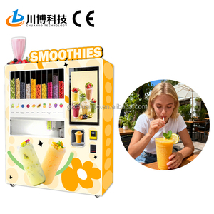 OEM ODM Manufacture Factory Card Cash Coin Payment Full Automatic Touchscreen Compressor Cooling <b>Remote</b> Vending Machine - Product Image 4