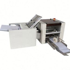 Máquina de hendido automática con control de pantalla táctil eléctrica para papel, láminas de cobre, invitaciones, entradas, dibujos y esquemas. - Product Image 1