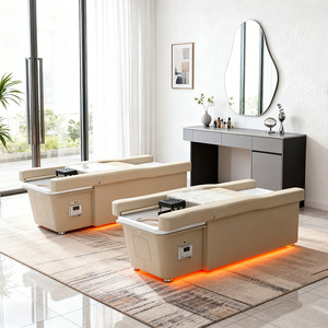 Cama Eléctrica Tailandesa para Hidroterapia <span class=keywords><strong>y</strong></span> Masajes, de Alta Calidad, con Spa para Cabeza <span class=keywords><strong>y</strong></span> Baño de Pies, Respaldo Elevable <span class=keywords><strong>y</strong></span> Terapia Acuática - Product Image 1