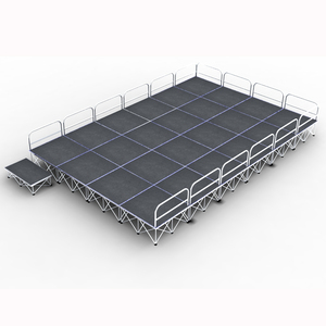 Portable mobile riser stage party <b>show</b> aluminum lighting stage - Product Image 6