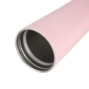 แก้วน้ำสแตนเลส 304 สองชั้น พร้อมที่ใส่หลอดแบบพกพาสำหรับกิจกรรมกลางแจ้ง - Product Image 6