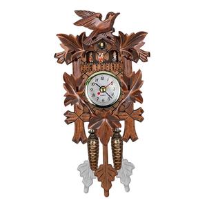 Modello Vintage cuculo orologio da parete creativo 3D Art singolo volto stile di Design per la sala da pranzo eccellente decorazione per la casa - Product Image 6