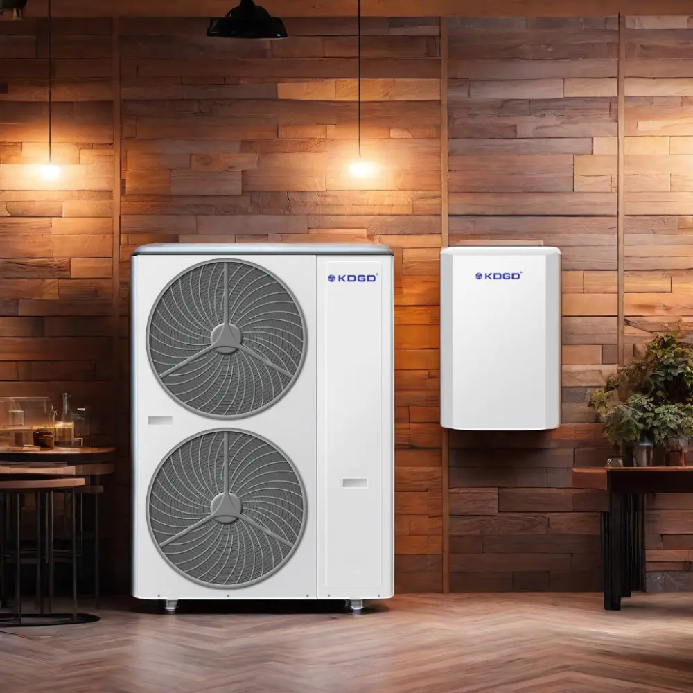 Inlands 8 kw 10 kw 16 kw 20 kw luftquelle geteilt r32 warmwasserbereiter wärmepumpe heizung kühlung geteiltes gerät für italien häuser