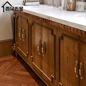 Chinese Style Zinc Alloy Cabinet Handles Rectangle Durable Furniture <b>Drawer</b> Door Knobs - Product Image 4