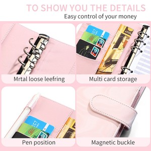 Divertente e Carino Organizer A6 per il Budget, Sistema di Buste Porta Contanti con Adesivi Colorati, Planner e Tracker per le Risparmi - Product Image 3