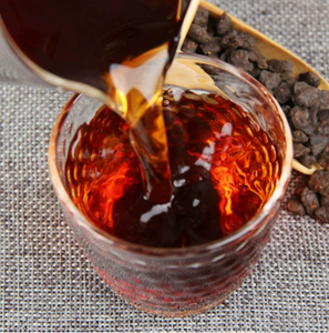 Té Pu-erh Maduro de Yunnan, Fossil Cha Hua Shi, Plata Rota, Venta al por Mayor a Granel - Product Image 2