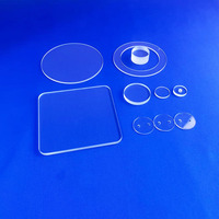 Plaque de verre de quartz de haute pureté, fenêtre transparente en silice fondue, sur mesure pour four à haute température