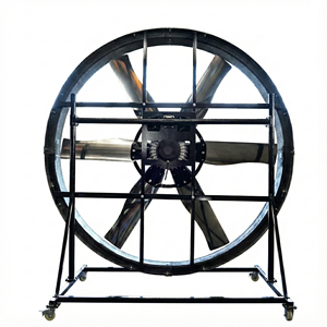 Ventilateur d'extraction mural électrique à moteur EC à haute efficacité Bonawind, refroidissement par température, roulement à billes, diamètre de la pale de 63 pouces - Product Image 3