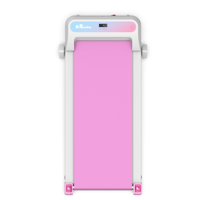 Tapis roulant électrique compact et portable, inclinaison manuelle à 5 niveaux, écran LED, moteur 2,25 CV - pour la maison, le bureau, la salle de sport, la marche/la course