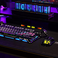 GravaStar Mercury 75 K1 Pro Nuevo Teclado Mecánico Inalámbrico para Juegos con 79 Teclas, Retroiluminación RGB, USB Tipo-C y Switches Lineales
