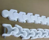 1700 chaîne en plastique multi flexible boîtier chaînes de convoyeur chaîne en plastique de quille