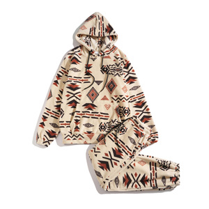 Nouvelle collection automne-hiver pour le commerce transfrontalier Europe-Amérique : Blouson décontracté pour homme, doublé polaire, épais, blanc cassé et vert - Product Image 4