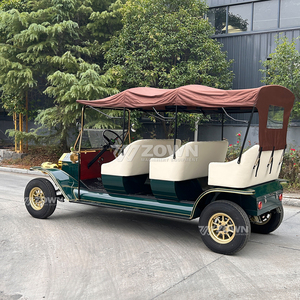 Fabricant de voitures anciennes électriques classiques personnalisées/Voiture rétro classique de haute qualité/Location de mariage 6 places en vente - Product Image 5