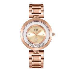 Nouvelle montre pour femme avec bracelet en acier inoxydable, design créatif, élégante et haut de gamme, étanche - Product Image 2