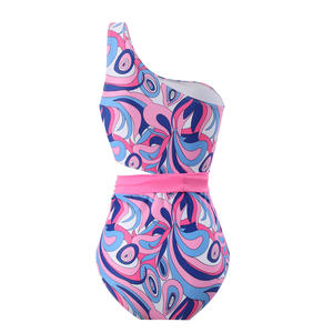 <span class=keywords><strong>Maillot</strong></span> <span class=keywords><strong>de</strong></span> <span class=keywords><strong>bain</strong></span> une pièce asymétrique à lacets, style européen et américain, imprimé, <span class=keywords><strong>grande</strong></span> <span class=keywords><strong>taille</strong></span>, pour femmes enceintes, nouvelle collection - Product Image 2