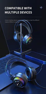 Audífonos Gamer con Micrófono con Cable, Modelo <span class=keywords><strong>2022</strong></span>, Diadema, Auriculares RGB para Juegos - Product Image 5