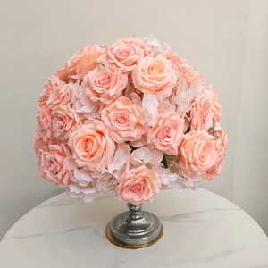 L-055 Ramo de Flores Artificiales para Decoración de Fondo de Escenario, Centro de Mesa para Bodas y Hogar - Product Image 1