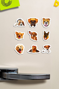 แม่เหล็กติดตู้เย็นรูปทรงพิเศษ หลายลาย นุ่ม ยืดหยุ่น แข็งแรง กันน้ำ สำหรับเป็นของขวัญ - Product Image 2