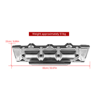 Bouclier thermique d'échappement en aluminium style MP pour BMW G80 M3 G82 M4, couvercle d'isolation thermique en alliage d'aluminium, pièces de tuning automobile