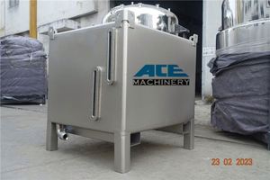 Wenzhou Ace Stainless Steel 400L 500L 600L 1000 Litre Ibc Tank Liquid <b>Storage</b> Containers for Sale - Product Image 6