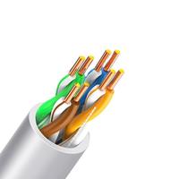 Harga Pabrik Kabel LAN Xunfa Cat5e UTP 305m Indoor Ethernet Tembaga 100MHz XF2603 Lulus Uji Grosir
