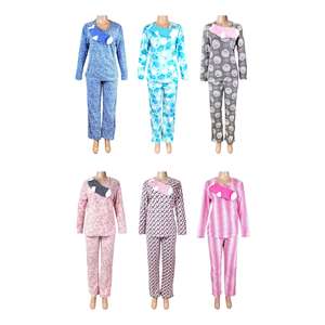 Set pigiama in micropile da donna 3 pezzi - Product Image 3