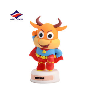 Longzhiyu หุ่นตัวการ์ตูนของสะสมทำจาก PVC ไวนิลของเล่นอนิเมะ3D ออกแบบได้ตามต้องการ - Product Image 4