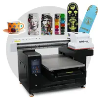 Imprimante UV directe avec taille d'impression maximale 19.7x27.6 pouces pour imprimante de cartes UV pvc sur étui de téléphone imprimante UV