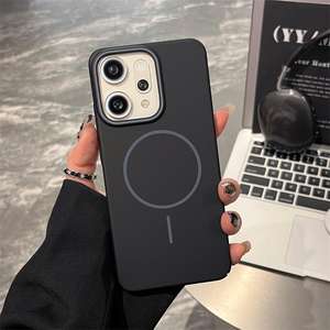 Coque de téléphone magnétique mate adaptée à l'OPPO RENO14PRO, coque de protection intégrale en PC de couleur unie simple pour Find X8S - Product Image 4