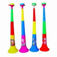 Usine personnalisée prix pas cher plastique Cheer Horn jouet Vuvuzela fabricant de bruit en vrac Vuvuzela pour les événements sportifs