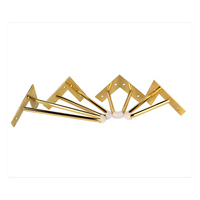 Haute qualité canapé jambe V forme meubles accessoires canapé jambes bureau Table pied en plastique armoire pieds