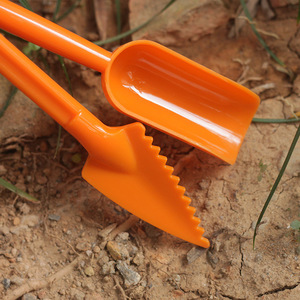 <b>Gardening</b> Three Piece <b>Set</b> Plastic Digging Shovel Rake For Courtyard Balcony Home Planting Lightweight Diy <b>Tools</b> - Product Image 1