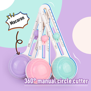 Zequan máy cắt kích thước tròn khác nhau, Máy cắt giấy tròn thủ công, dụng cụ cắt giấy tròn - Product Image 1