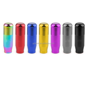 Pommeau de levier de vitesse manuel de voiture 8.5cm/3.3in levier de vitesse en alliage d'aluminium coloré poignée élégante tête de manette de vitesse - Product Image 6