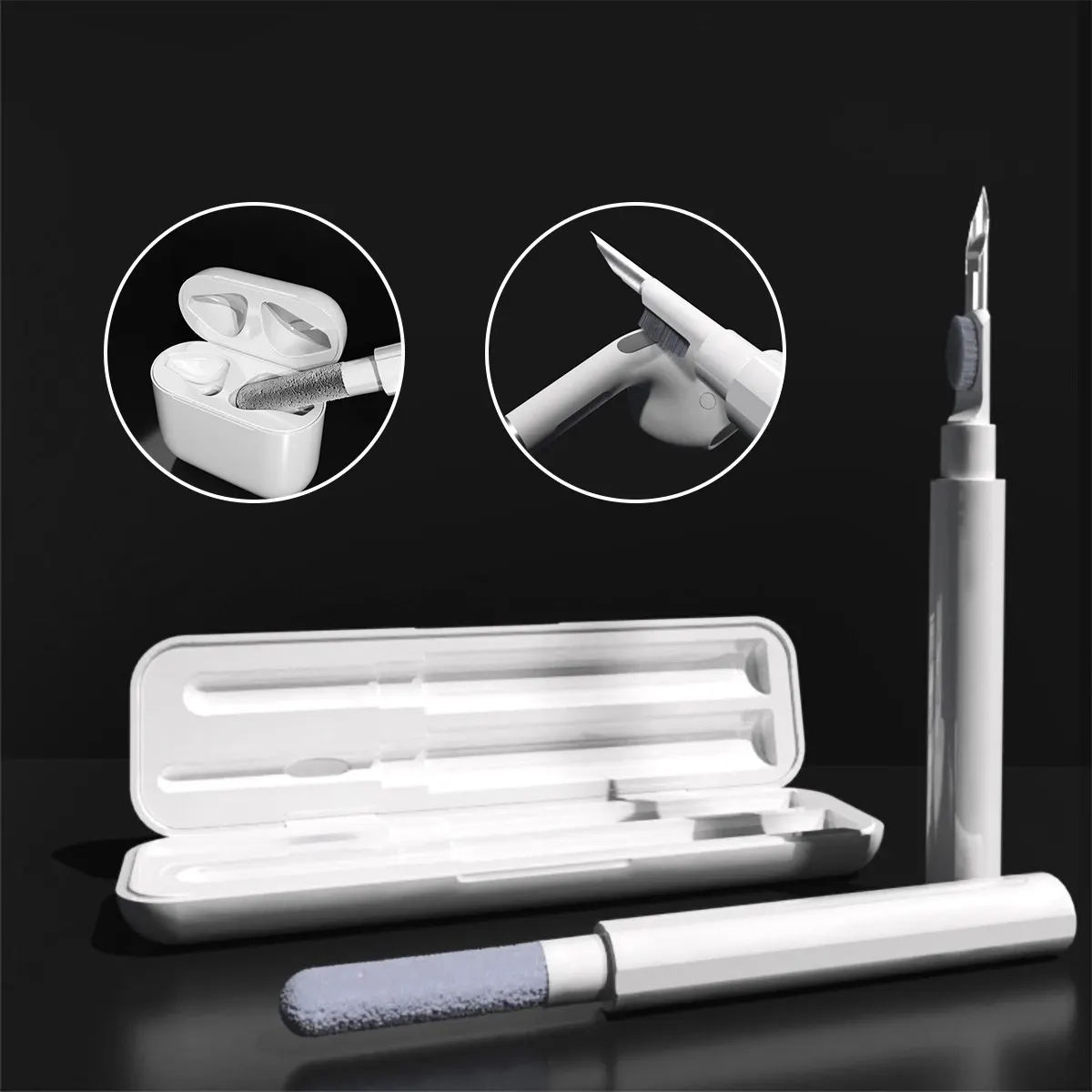 Earphones Cleaning Tool For Airpods Pro 3 2 1 Xiaomi Airdots Earbuds Case Cleaner Kit Brush Pen For Air Pods