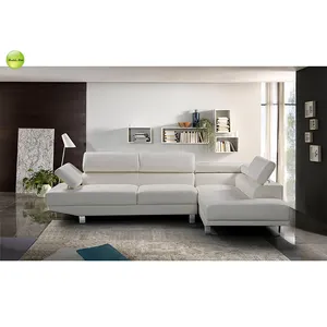 Huizhou Redde Boo new design wooden furniture sofa corner set with KD metal legs 712