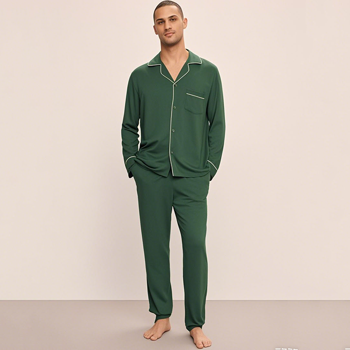 Custom Adult Pyjamas Men Sleepwear Loungewear