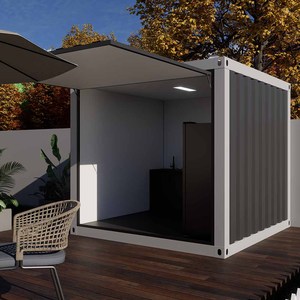 Maisons préfabriquées en conteneurs sur mesure, très vendues, de haute qualité et à bas prix, idéales pour les barbecues familiaux en plein air - Product Image 2