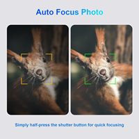 Kamera Digital Snorkeling Bawah Air 4K 56MP CMOS Layar Ganda Baterai Lithium 1500mAh >7x Zoom Optik Gambar Optik